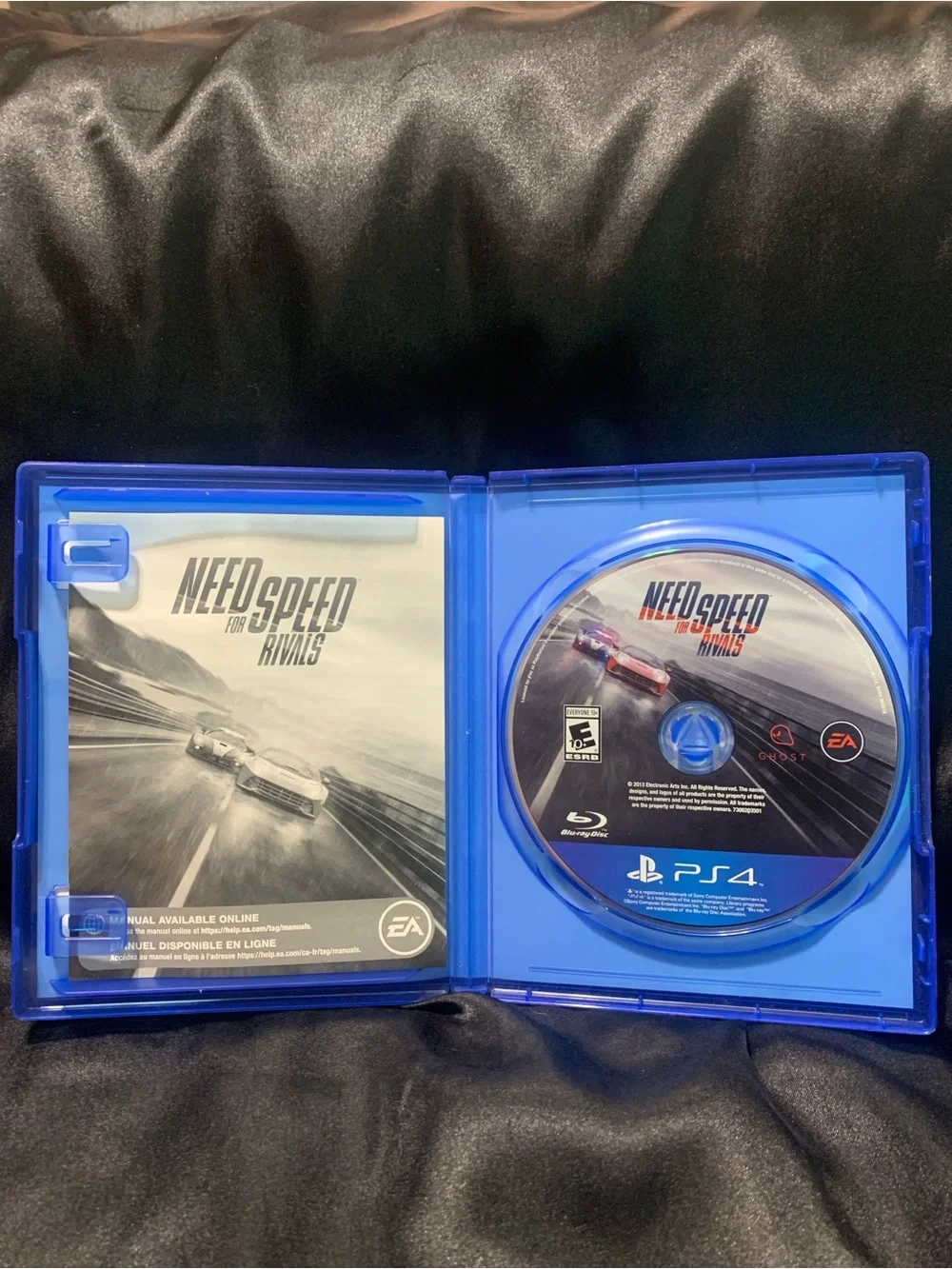 NEED FOR SPEED Rivals PS4 Video Game Rated E EUC